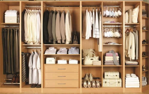 You get more space with a built-in wardrobe